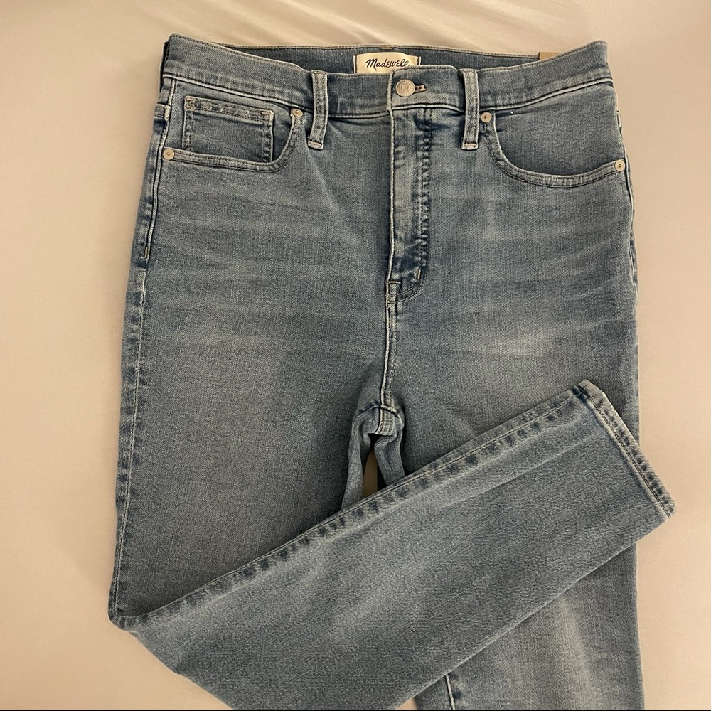 Madewell 11 inch high rise skinny crop